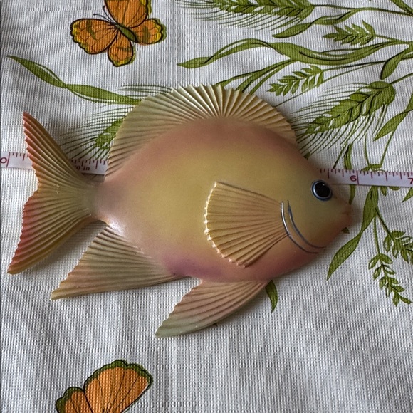Vintage Fish Wall Plaques Set of 3  60's - Picture 9 of 14